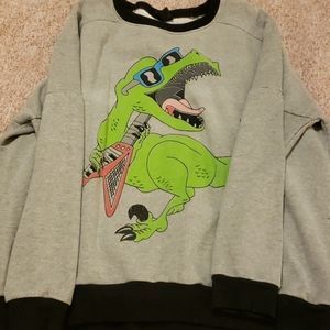 Oversized trex sweatshirt